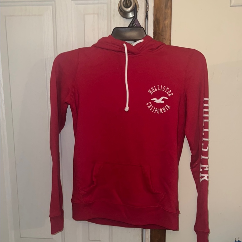 Hollister Red Hoodie